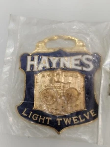 Vintage Brass Haynes Light Twelve Key Chain Fob - Picture 1 of 3