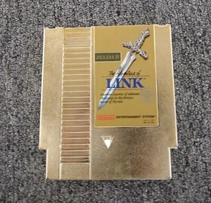 Zelda II: The Adventure of Link Gold (Nintendo Entertainment System, 1988) NES - Picture 1 of 1