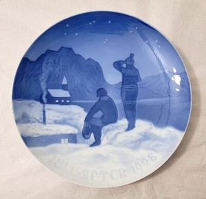 Plato de Navidad Danés Bing & Grondahl B.G 1928 332 - Imagen 1 de 2