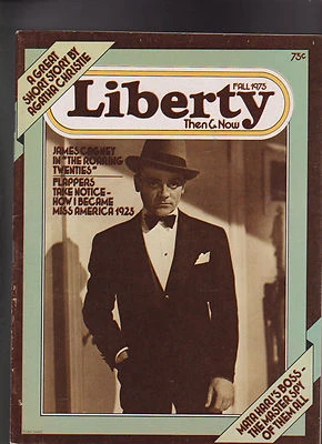 Liberty Magazine Agatha Christie James Cagney Lone Ranger  Fall 1975 Foto 1 de 2