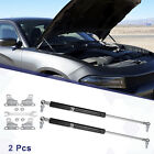 2 Pcs 15inch 55lb/245N Black Lift Support Gas Struts with Wrench for RV Car