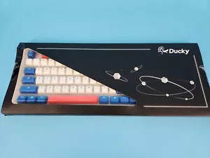 Ducky One USA Red White and Blue Keycaps 100% Keyboard Open Box - Picture 1 of 2
