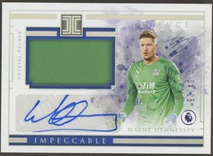 Wayne Hennessey Panini Impeccable 4/25 Crystal Palace Wales - Picture 1 of 1