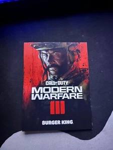 Call of Duty MW3 Burger King Promo-Articel: Operator-Skin & 2XP - Bild 1 von 2