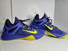 Vintage 2015 Nike Zoom Hyperrev Mens Size 11 Purple Yellow Rare Color Very Clean