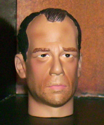 1/6 Bruce Willis Die Hard head for GI Joe / 21C Ultimate Soldier bodies Cover