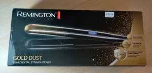 BRAND NEW REMINGTON Gold Dust Slim Digital Hair Straightener 230°C #957 - Picture 1 of 4