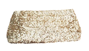 Bolso de Cosméticos VICTORIA'S SECRET Angel Lentejuelas Doradas *NUEVO CON ETIQUETAS* - Imagen 1 de 7