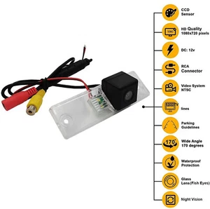 Car Rear View Camera Waterproof HD Definition Color Wide Viewing Angle Parking - Picture 1 of 7