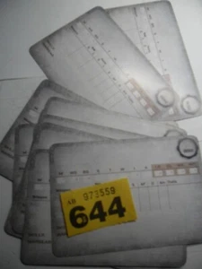 Warhammer 40k Necromunda Colmena Secundus cartas de ganger en blanco Y644 - Imagen 1 de 2