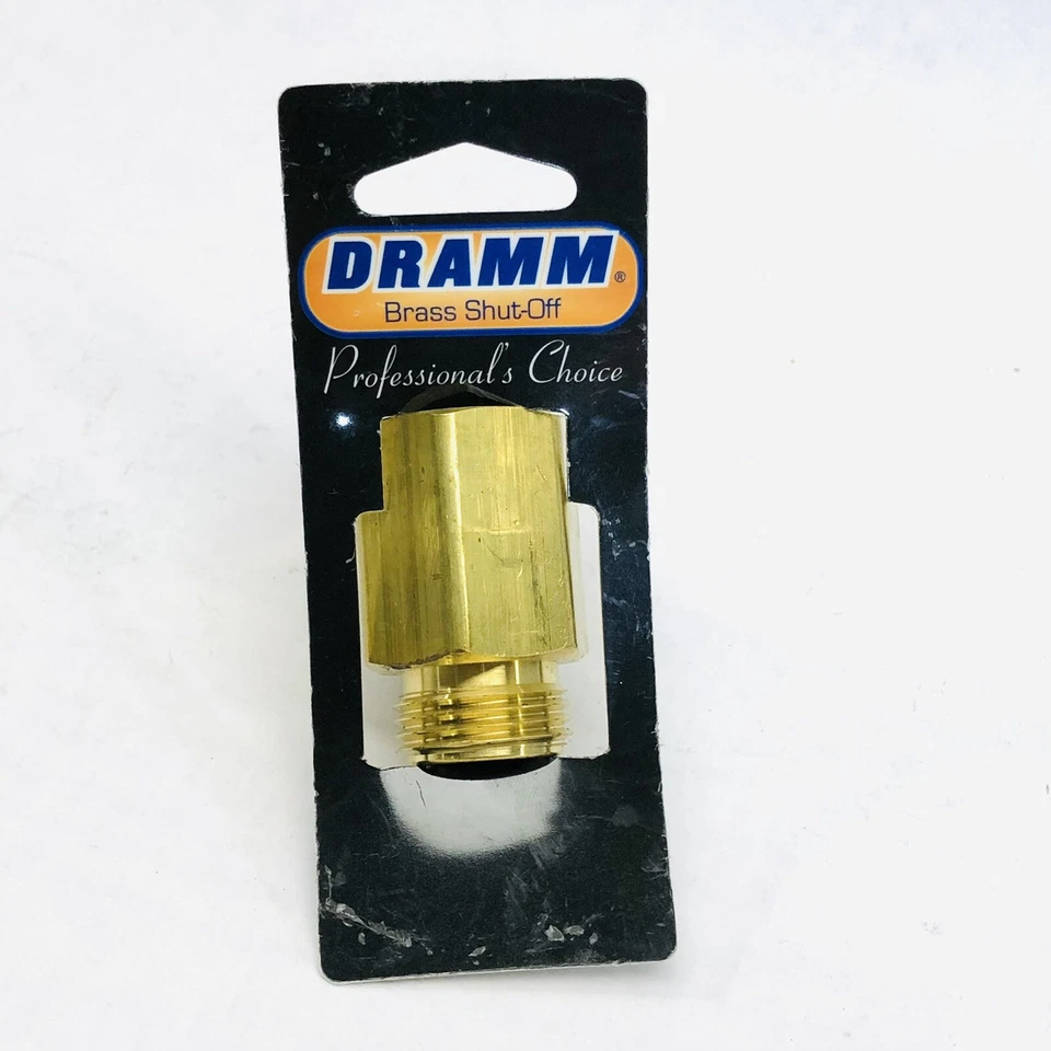 Dramm Heavy-duty Brass Shut-off Valve Model No 12353