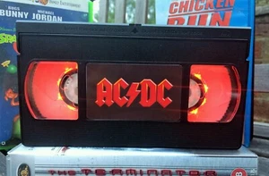 ACDC Music Rock And Roll VHS Night Light, Desk Lamp, Bedroom Lamp, Kids, Gift - Picture 1 of 12