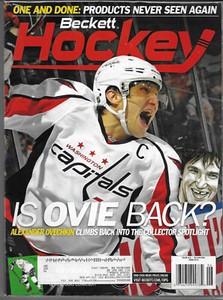 Beckett Hockey June 2013 Alexander Ovechkin Capitals