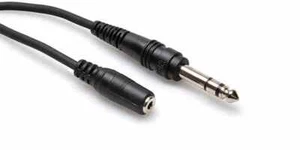 Hosa MHE-325 Headphone Ext 3.5mm to 1/4"" 25ft - Picture 1 of 1