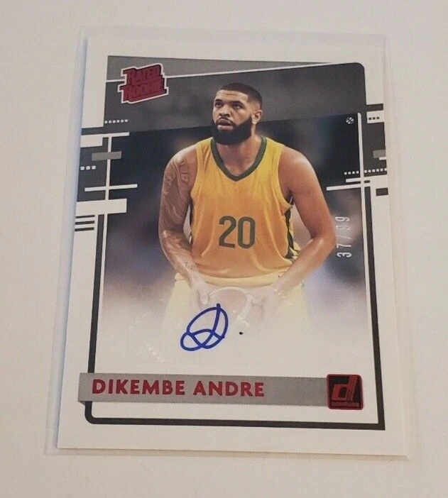 R73,816 - 2021-22 Chronicles Draft Donruss Rookie Autograph Dikembe Andre #37/99 - Image 1 of 1
