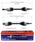 SurTrack Pair Set 2 Front CV Axle Shafts For Jeep Commander Grand Cherokee 4WD Jeep Commander