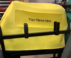 WELDER COVER ESAB Rebel Model EMP 215 ic Welder Cover w/POCKET Vinyl W/ MONOGRAM - Picture 1 of 8