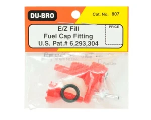 DuBro Kwik Fill Fuel RC Remote Control Model Airplane Nitro Can Fitting DUB807 - Picture 1 of 3