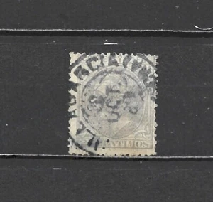 ESPAÑA 1879 ALFONSO XII EDIFIL 204 FRANQUEO VILLAGARCIA - Imagen 1 de 1