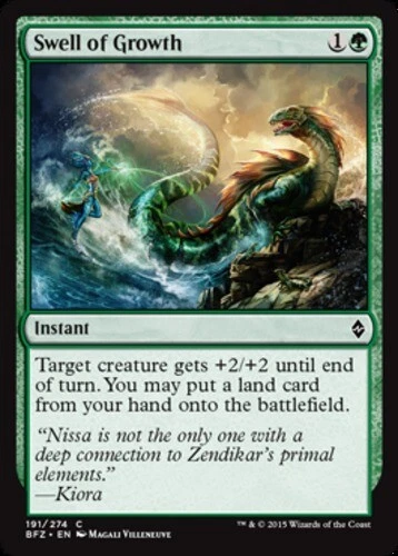 Battle for Zendikar - Swell of Growth - Foil - Image 1 of 1
