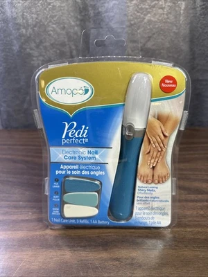 ПОДЛИННЫЙ AMOPE Pedi идеальный педикюр маникюр набор для ухода за ногтями с 3 заправки - Изображение 1 из 4