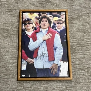 Nancy Lopez signiert 14x20 gerahmter Leinwanddruck JSA COA - Bild 1 von 3