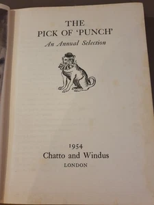Pick Of Punch 1954 Annual Windus In London  - Picture 1 of 6