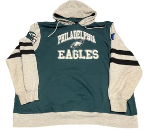 Sudadera con capucha de colección Y2K NFL Philadelphia Eagles Reebok Pullover para hombre 4 XL - Imagen 1 de 4