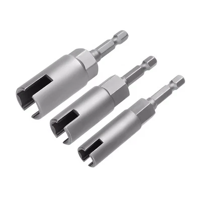 3* Power Wing Nut Driver Hook Drill Bits Socket Wrench Tool 1/4 Inch Hex Shank - Image 1 of 4