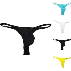Schlanker Herren Eis Seide Tanga Unterwäsche atmungsaktiv und leichtes Design - Bild 1 von 33