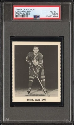 1965 Coca-Cola Mike Walton Perforated PSA 8 (OC) NM-MT - Image 1 of 2