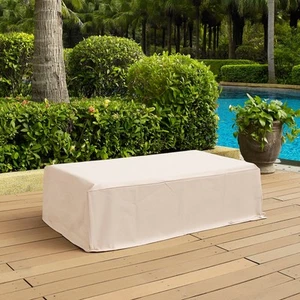 Crosley Outdoor Rectangular Table Furniture Cover Tan - Picture 1 of 5