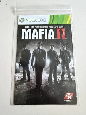 Booklet Only - Microsoft XBox 360 - Mafia II - Image 1 of 2