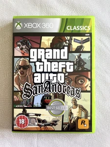Grand Theft Auto San Andreas - Xbox 360 Game - COMPLETE - SAME DAY POSTAGE BY 2P - Picture 1 of 3