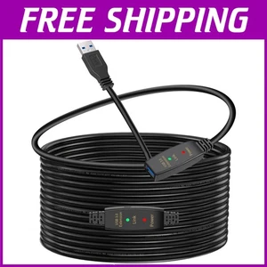 USB 3.0 Extension Cable 50ft - Male to Female Extender Cord - Picture 1 of 9
