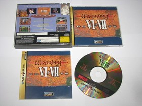 Wizardry VI & VII Complete Sega Saturn Japan import US Seller