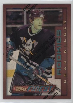 1995-96 Topps Finest Refractor Chad Kilger #81 Rookie RC - Image 1 of 2