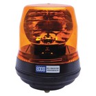 ECCO 5816A Rotating Beacon,Amber,Rotating 49KD41