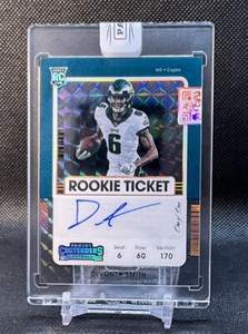 2021 DEVONTA SMITH ROOKIE TICKET AUTO ONE OF ONE 1/1 Contenders Football RC🔥