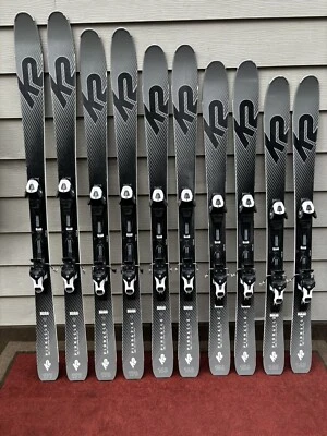 Esquís sistema K2 Pinnacle 85 con 10 fijaciones de litio (todos los tamaños) "excelente estado" Foto 1 de 4