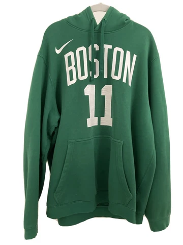 Nike Kyrie Irving 11 Boston Celtics Hooded Sweatshirt Size XXL Cover