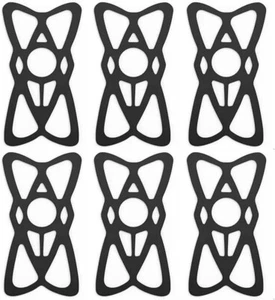 Motorcycle Phone Mount Tether 6 PackReplacement Silicone Bands for Bike Phone - Photo 1 sur 7