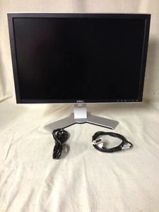 Dell UltraSharp 2208WFP / 2208wfpf 22" Wide Screen LCD Computer Monitor w/Stand - Picture 1 of 4