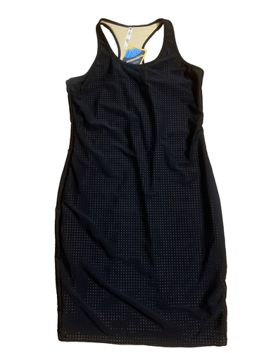 VALENTINO Mini abito elasticizzato fabletics Valentina donna nero medio senza maniche