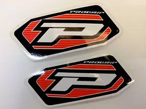 2x PROGRIP Stickers Decals Genuine 145x55mm, Mx, Motocross, Trials - Picture 1 of 1