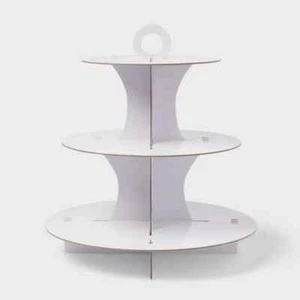 White 3-Tier Cupcake Stand - Spritz - Picture 1 of 3