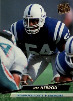 1992 Ultra NFL Jeff Herrod #162 - Image 1 of 2