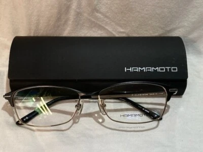 Marco de gafas Hamamoto con estuche para hombre, peso ligero, nuevo  Foto 1 de 4