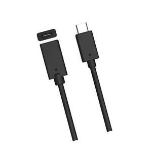 New 6.5 Feet Type C USB 3.1 Male to USB-C Female Extension Data Cable Cord Black - Picture 1 of 3