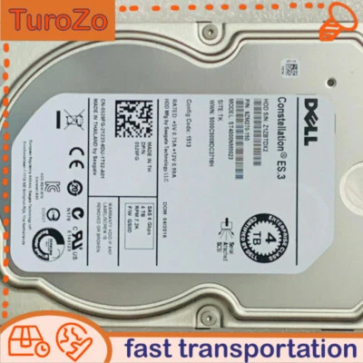 NEW ST4000NM0023 Dell 529FG 4TB 7.2K 6G 128MB Cache 3.5" SAS HDD Hard Drive - Image 1 of 4